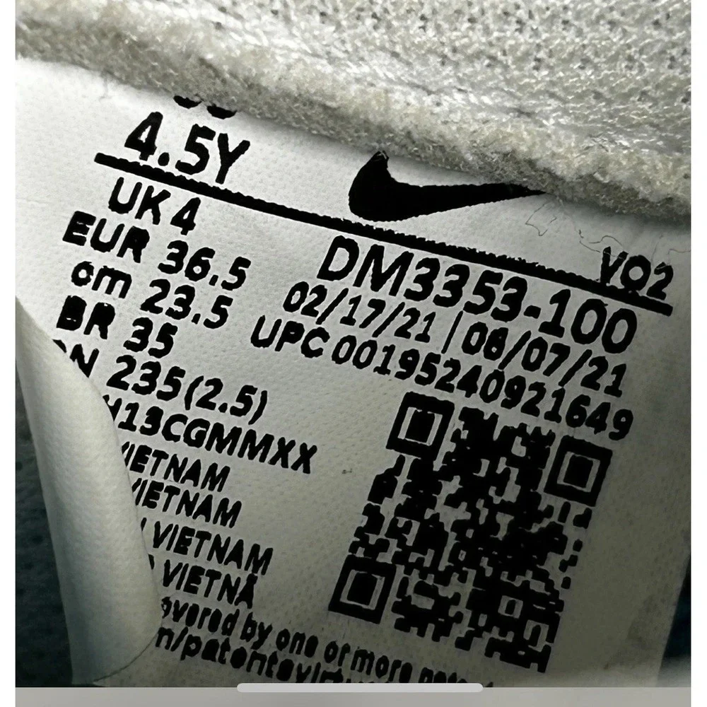 Nike Air Force 1 Low Space Jam A New Legacy Lola Bugs Bunny‎ 4.5Y DM3353-100
